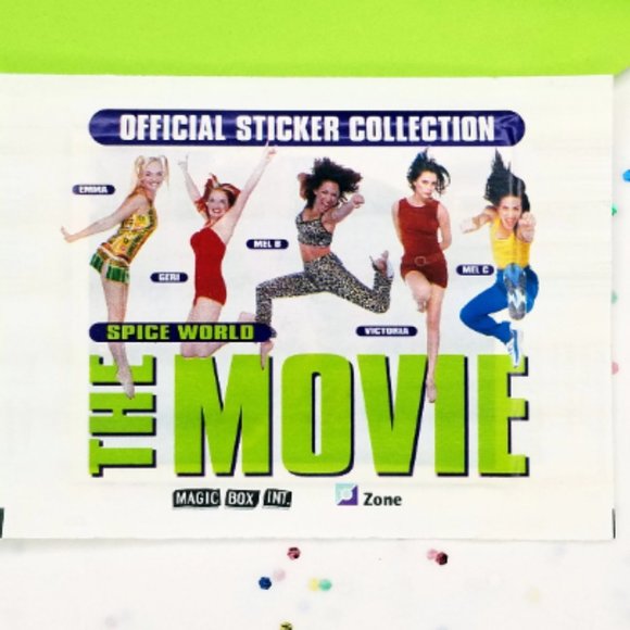 20 Pack Lot! - 1997 Spice Girls Stickers Spice World The Movie Unopened Vintage - Picture 2 of 5